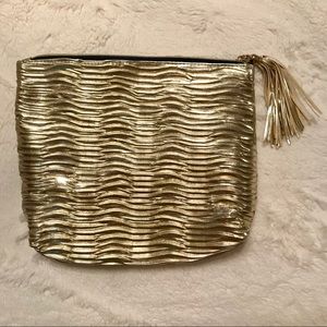 NWOT Gold clutch